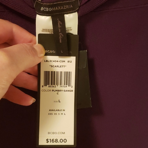 BCBGMaxAzaria Bandage Skirt Size L New - Picture 4 of 4